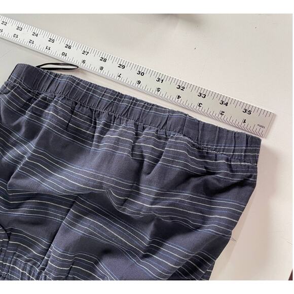 Theory Dress Womens 00‎ Blue Bramnen Stripe Slit Side Strapless Maxi Cotton - Picture 4 of 8